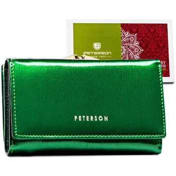 Кошелек женский кожаный Peterson PTN 55020-SH-0967 GREEN зеленый