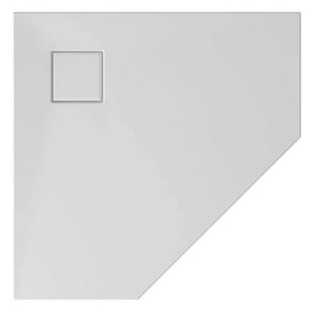 Душевой поддон Cersanit Tako Slim 80x80x4 см пятиугольный с сифоном S601-130