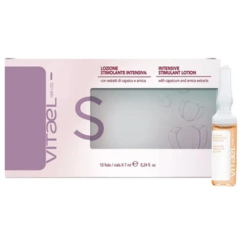 Ампулы для роста волос Vitael Hair Loss Stimulant Intensive Lotion, 10 шт х 7 мл для питания, стимуляции роста, а также препятствия, чрезмерному выпадению волос