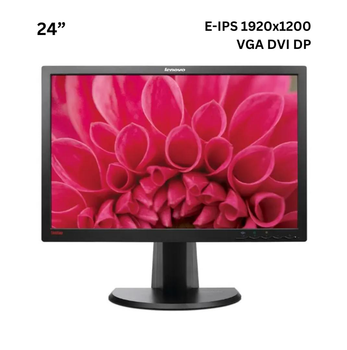 Монитор 24" Lenovo ThinkVision LT2452pwC E-IPS 1920x1200 Full HD 16:10 VGA DP DVI USB (MLLT2452pwC-A) Б/У