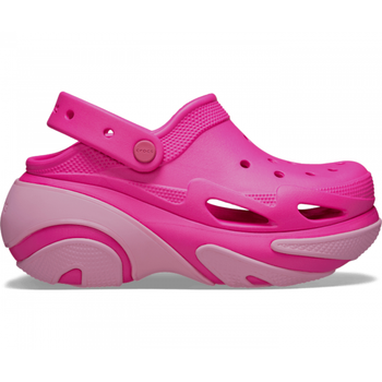 Сабо на высокой платформе Crocs Classic Bubble Crush Clog 36-37 р 22.5-23 см Розовые 210061-M4/W6 Pink