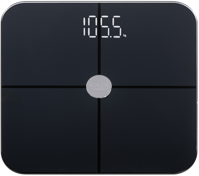 Весы напольные Adler AD 8187 black