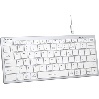 Клавіатура A4-Tech Fstyler FBX51C USB/Bluetooth White