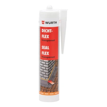Герметик покрівельний WURTH DICHTFLEX 310 мл Прозорий