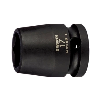 Торцева головка WURTH ударна коротка 1/2" шестигранна SHORT-WS24 (07141311)