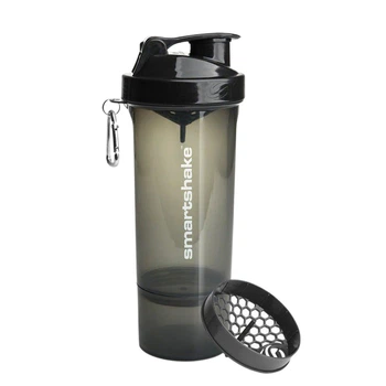 Спортивний шейкер SmartShake Slim чорний 500 мл (10253001)