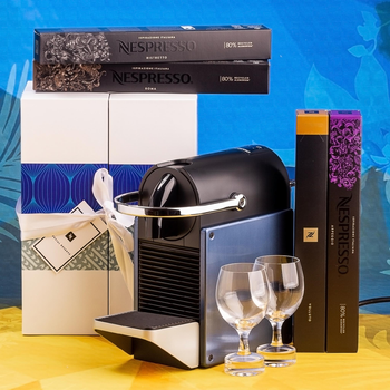 Подарунковий набір Nespresso Pixie Blue Océan Reveal