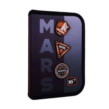 Пенал твердый Yes HP-04 Mars, одинарный, с 2 клапанами (533632)