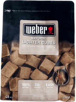Кубики для розжига Weber натуральные 48 шт (17612)