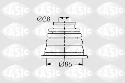 Пильовик ШРКШ внутрішній Sasic (4003464)