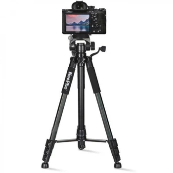 Трипод штатив профессиональный для камеры смартфона видеокамеры NeePho Tripod NP-8850 175 см Black/Черный
