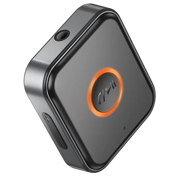 Модулятор Borofone BC55 Suave car, AUX, BT5.3 receiver, 150mAh, 8h, Черный