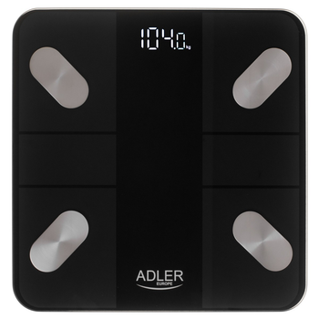 Весы напольные Adler AD 8186 black