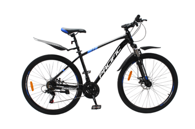 Велосипед CrossBike 27.5" Pacific 2025 Рама 17" black-blue