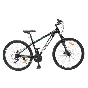 Велосипед CrossBike 27.5" Energy 2025 Рама 15" black-green