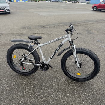 Велосипед Фэтбайк Cross 26"*4" Crossover susp 2025 Рама-19" grey