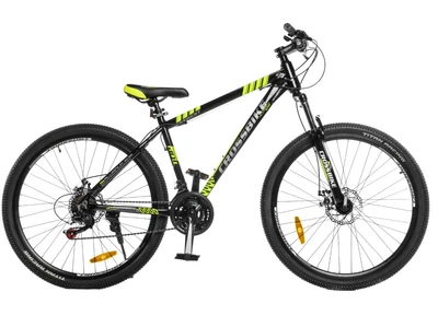 Велосипед CrossBike 27,5" Everest 2024 Рама-17" black-yellow