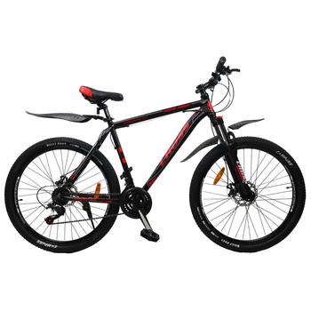 Велосипед 27.5" Hunter 2025 Рама-17" Черно-Красный