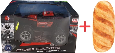 Набор Игрушка Qunxing Toys на дистанционном управлении Внедорожник + Подарочная игрушка Inka Toys Батон (4812501175134_1)