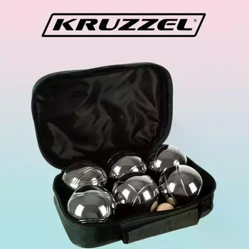 Игра набор Петанк Бочче металлические шары в чехле 6 шт Kruzzel СР23440