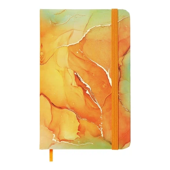 Блокнот на гумці Buromax Marble А6 80 аркушів клітинка (BM.256101-11)