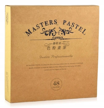 Пастель художественная Marie's MASTER профессиональная сухая 48 цветов