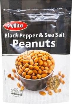 Арахис Pellito с черным перцем и морской солью 150 г (0.15 кг) (5201044010825)