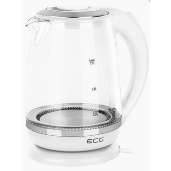 Електрочайник ECG RK-2020-White Glass 2 л білий