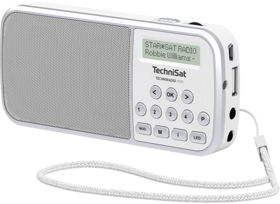 Odbiornik radiowy TechniSat Techniradio RDR DAB+ White (0001/3922)