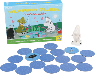 Настільна гра Peliko Moomintrolls Go Fishing (6416550855146)