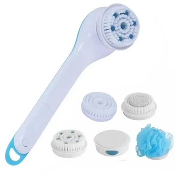 Массажная щетка для тела Spin Spa Brush WN 01 Электрическая щетка для ухода за телом с насадками
