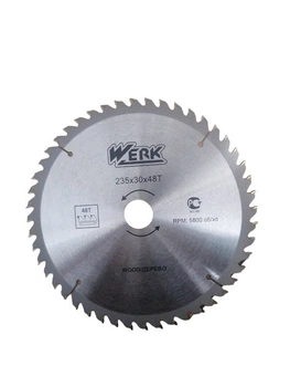 Диск пильный по дереву Werk 118502 235x30 мм 48 зуб 4915589