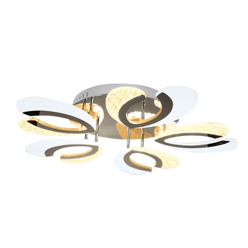 Потолочная LED люстра, светильник светодиодный Sunlight белый Y1367/5 3921731