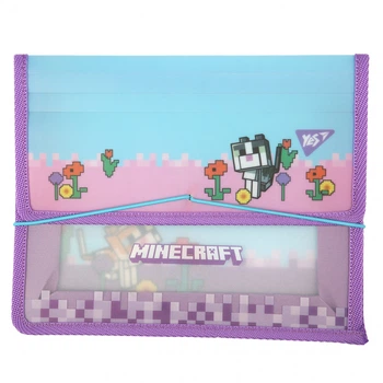 Папка для зошитів YES Minecraft.Spring В5 пластикова на гумці (492308)