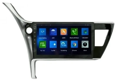 Штатная автомагнитола с навигацией Gps для автомобилей Toyota Corolla 2017 2018 10 дюймов Android 10.1