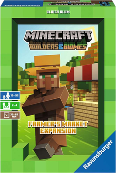 Gra planszowa Ravensburger Minecraft Builder and Biomes Farmers Market Expansion (4005556269914)