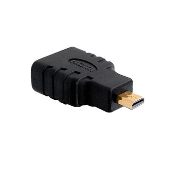 Адаптер-переходник HDMI F – micro HDMI M B00289 | Для камер, планшетов, ноутбуков | Черный