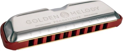 Губна гармошка Hohner Golden Melody Progressive M54402X Db-major (R128019)