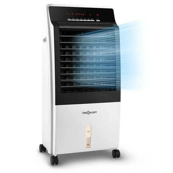 Мобильный кондиционер OneConcept CTR-1 4-в-1 с охлаждением, вентилятором, ионизатором и увлажнителем