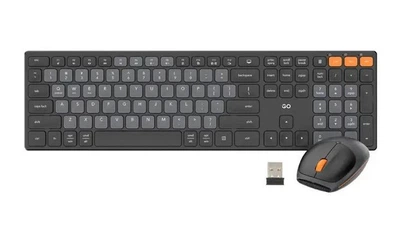 Беспроводная клавиатура и мышь Fantech Go WK895, 1600DPI, 2.4G, BT, Черный