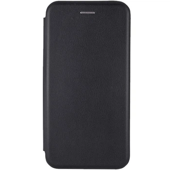Противоударный Кожаный чехол-книжка Classy для Apple iPhone 13 (6.1") Черный