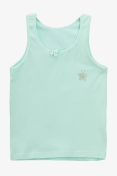 Майка белье для девочки Nicoletta 178085 116-122 см Мятный shop (2000990915641)