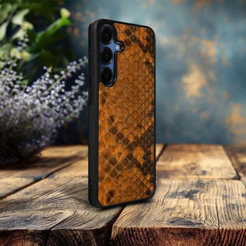 Накладка SkinBacker Mini Python Scales для Samsung Galaxy S25 Plus Коричневый (79551)