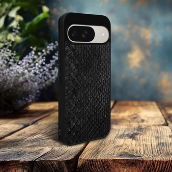 Накладка SkinBacker Mini Python Scales для Google Pixel 9 Чёрный (79544)