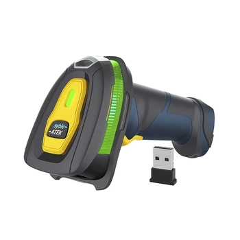 Промисловий бездротовий Bluetooth, 2.4ГГц сканер штрихкодів Syble Atek AK-T700RB