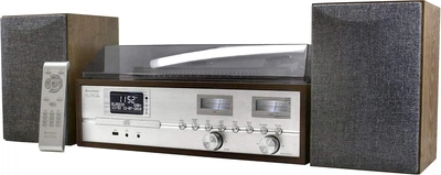 Виниловый проигрыватель Soundmaster Elite line PL880 в ретро стиле