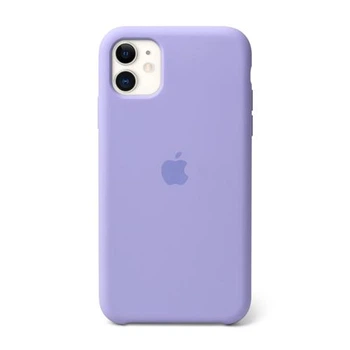 Чехол Premium Silicone Case Full для iPhone 15 Light Purple