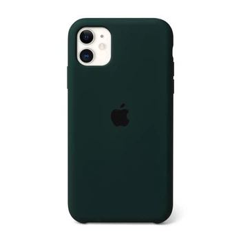 Чохол Premium Silicone Case Full для iPhone 16 Pro Atrovirens