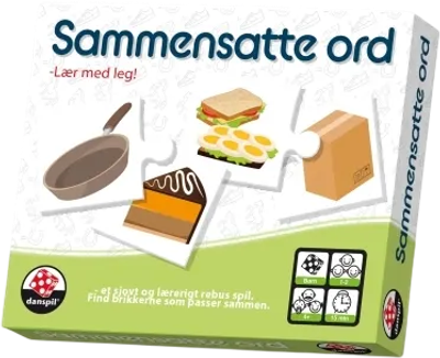 Настільна гра Danspil Sammensatte Ord (видання данською) (5711699160085)