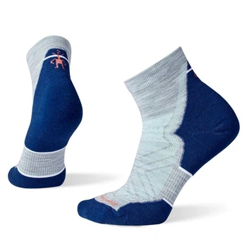 Носки женские Smartwool Women's Run Targeted Cushion Low Ankle 34-37 Сірий-Синій